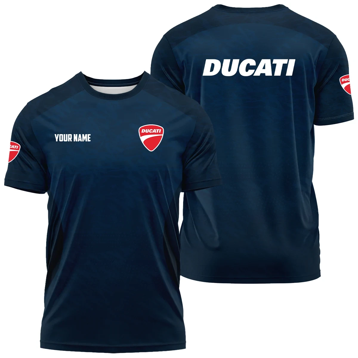Ducati Exclusive Logo T-Shirt OSMTBPLTS121101DCZ – Ducati T-Shirt