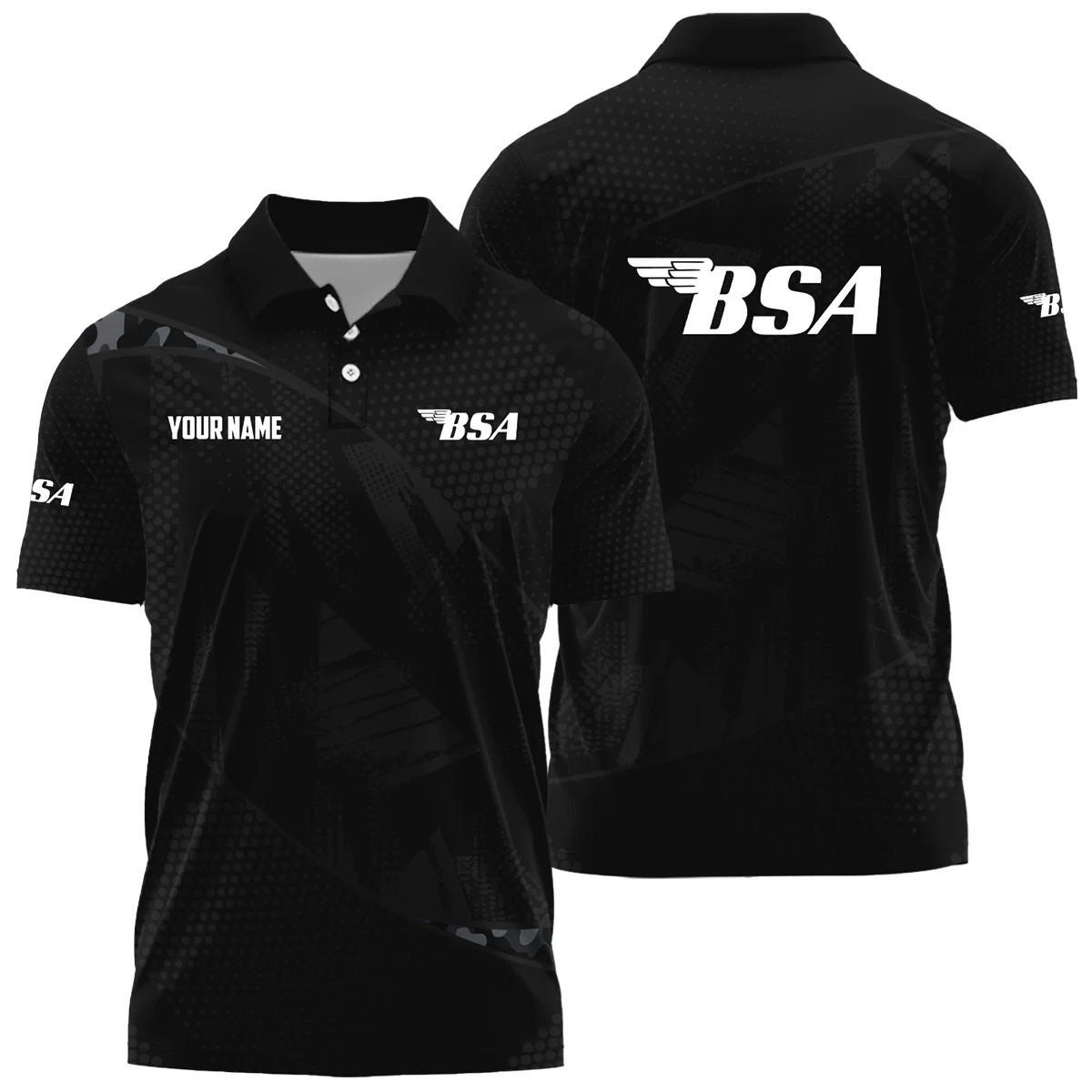 BSA Exclusive Logo Polo Shirt OSMTBPLTS121112BSAZ – BSA Polo Shirt