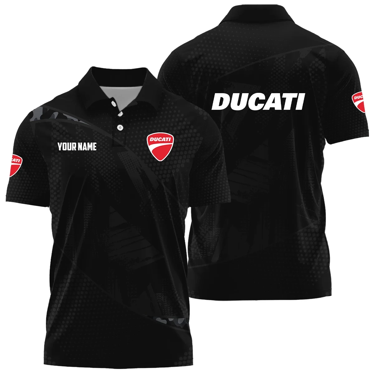 Ducati Exclusive Logo Polo Shirt OSMTBPLTS121112DCZ – Ducati Polo Shirt
