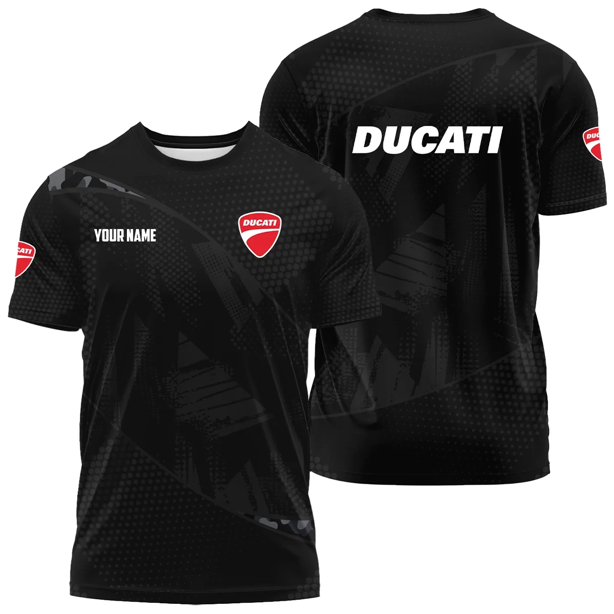 Ducati Exclusive Logo T-Shirt OSMTBPLTS121112DCZ – Ducati T-Shirt