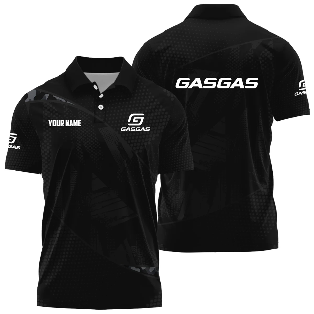GasGas Exclusive Logo Polo Shirt OSMTBPLTS121112GGZ – GasGas Polo Shirt
