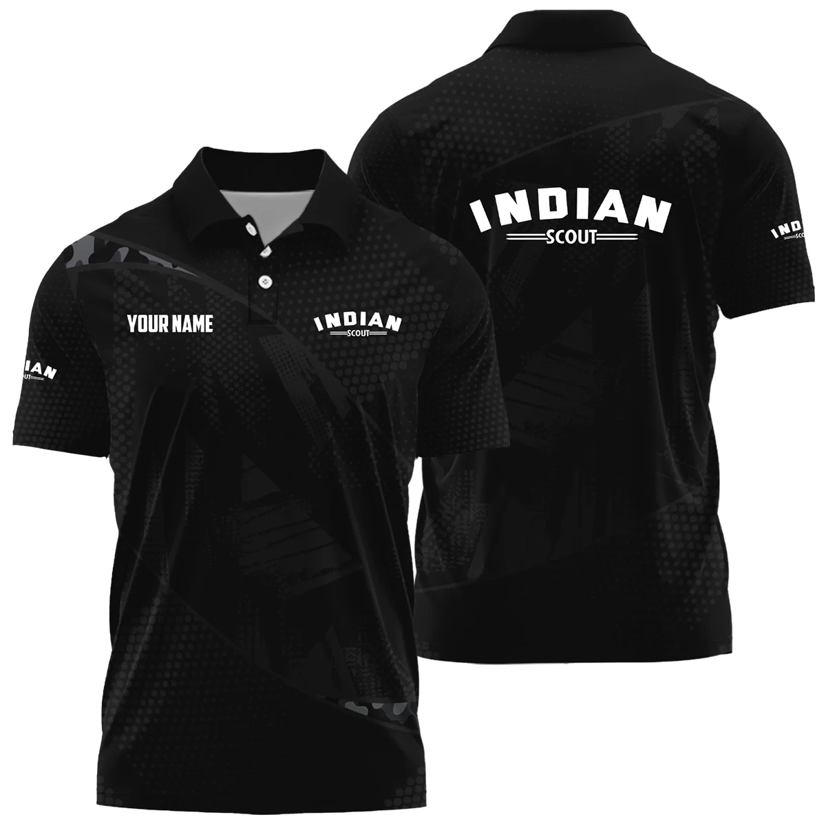 Indian Scout Exclusive Logo Polo Shirt OSMTBPLTS121112ISZ – Indian Scout Polo Shirt
