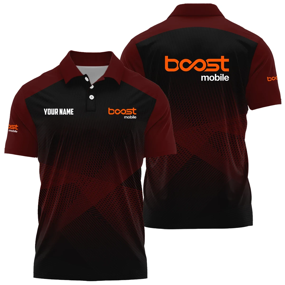Boost Mobile Exclusive Logo Polo Shirt TOTTPLTS101202BMZ – Boost Mobile Polo Shirt