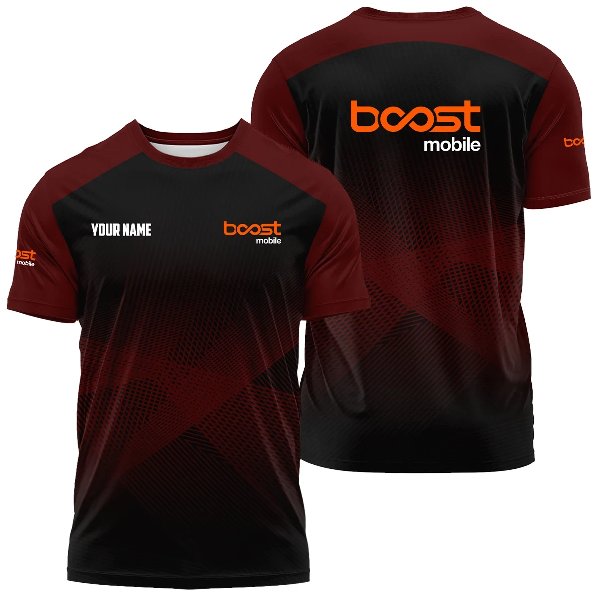 Boost Mobile Exclusive Logo T-Shirt TOTTPLTS101202BMZ – Boost Mobile T-Shirt