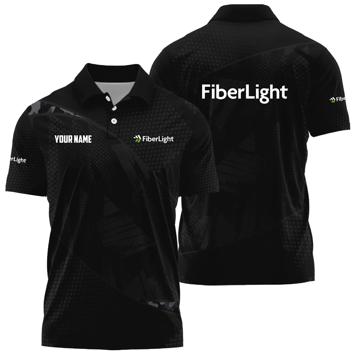 FiberLight Exclusive Logo Polo Shirt TOTTPLTS101212FLZ – FiberLight Polo Shirt