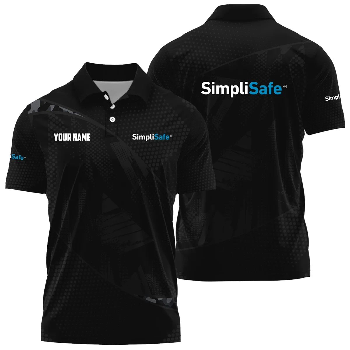 SimpliSafe Exclusive Logo Polo Shirt TOTTPLTS101212SSZ – SimpliSafe Polo Shirt