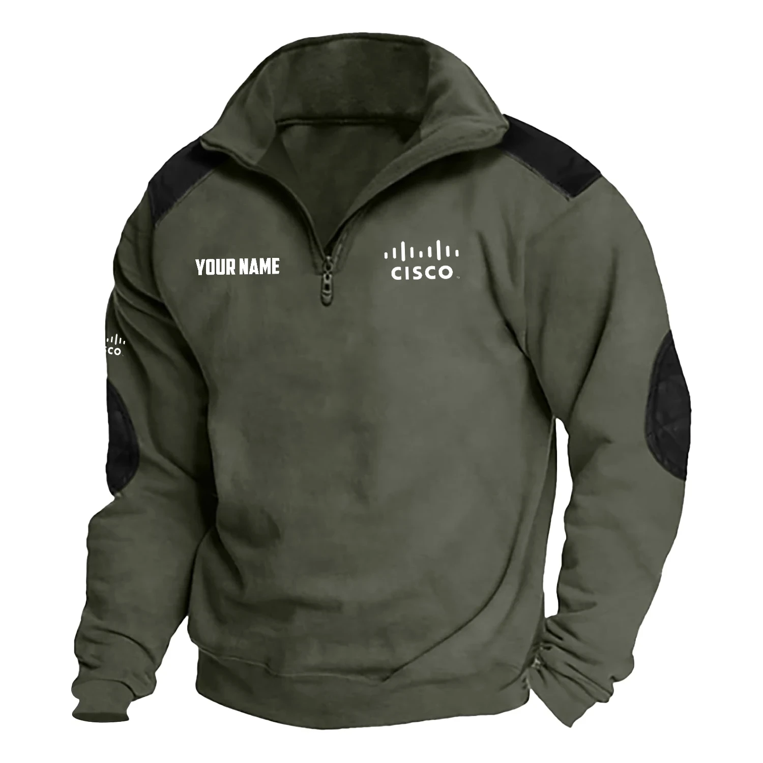 Cisco Systems Exclusive Logo Tactical Quarter-Zip Sweatshirt TOTTSCS1012CSZ – Cisco Systems Sweatshirt