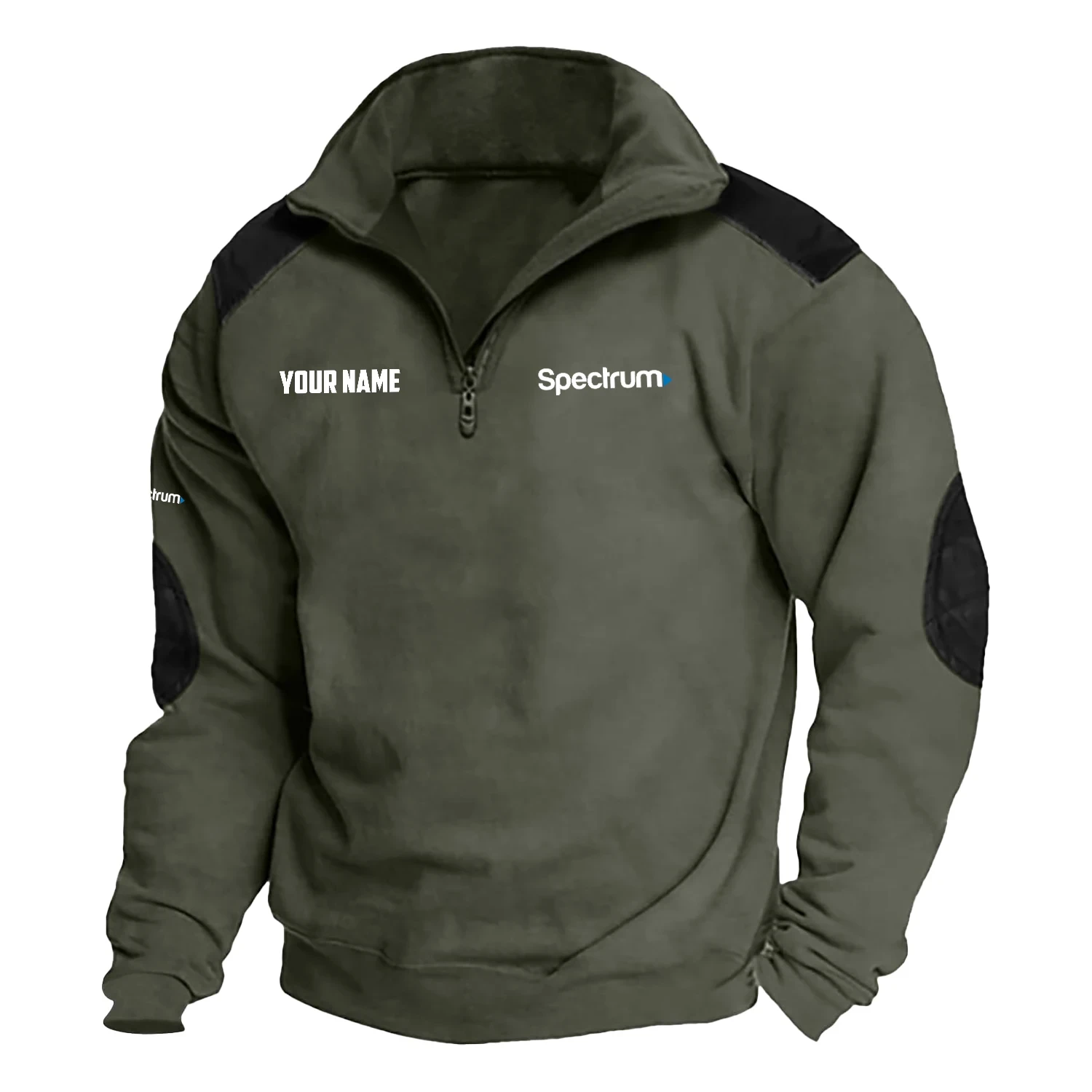 Spectrum Exclusive Logo Tactical Quarter-Zip Sweatshirt TOTTSCS1012SCZ – Spectrum Sweatshirt
