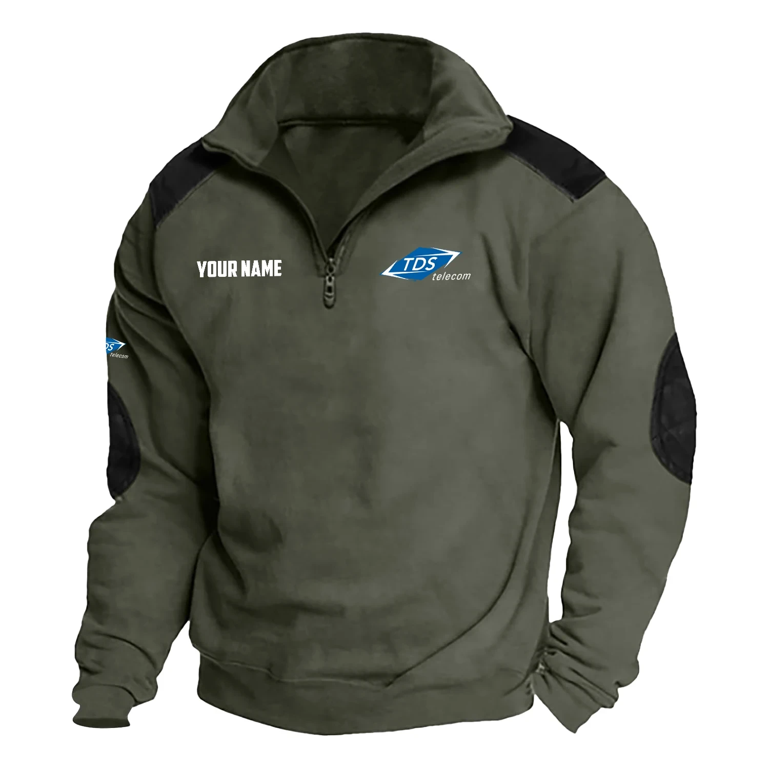 TDS Telecom Exclusive Logo Tactical Quarter-Zip Sweatshirt TOTTSCS1012TTZ – TDS Telecom Sweatshirt