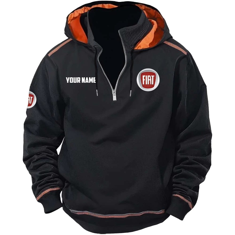 Fiat Exclusive Logo Tactical Hooded Sweatshirt OUFACBHS0819FTZ – Fiat Sweatshirt