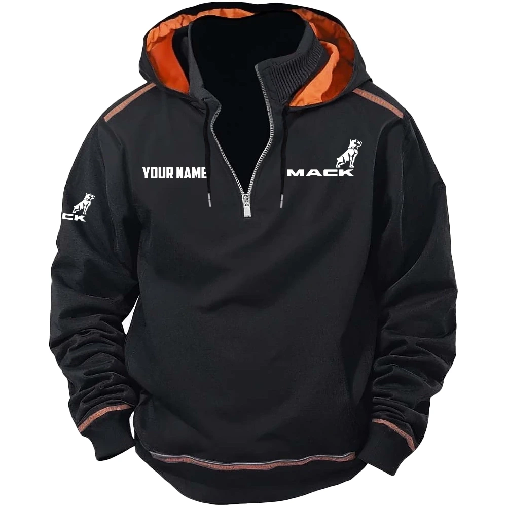 Mack Trucks Exclusive Logo Tactical Hooded Sweatshirt OUFACBHS0819MTZ – Mack Trucks Sweatshirt