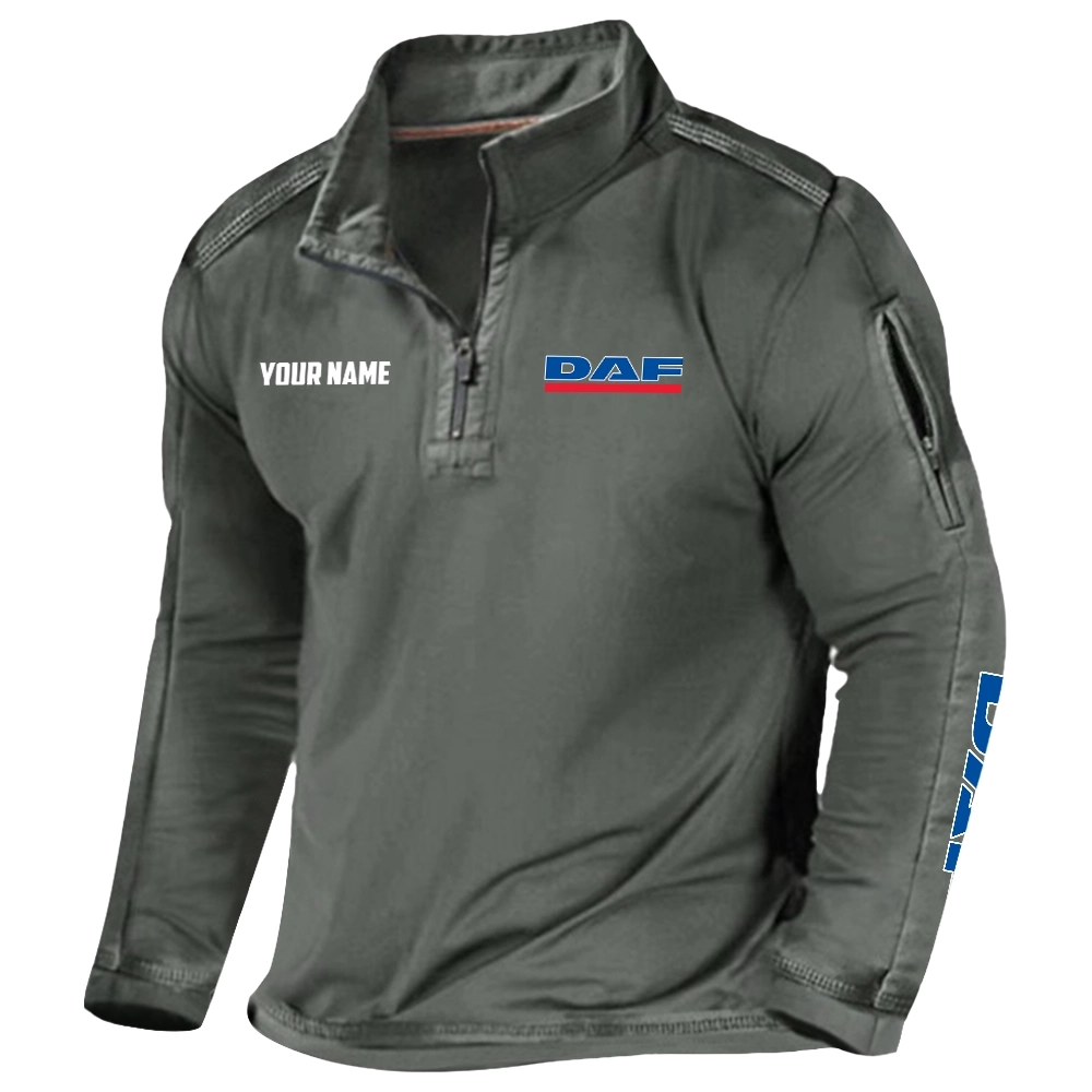 DAF Trucks Exclusive Logo Tactical Outdoor Sweatshirt OUFAH1300819DAZ – DAF Trucks Sweatshirt