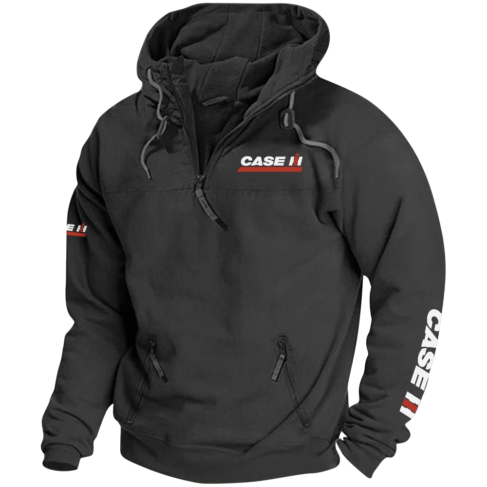 Case IH Exclusive Logo Tactical Quarterzip Hoodie OUFAH1880819CIZ – Case IH Hoodie