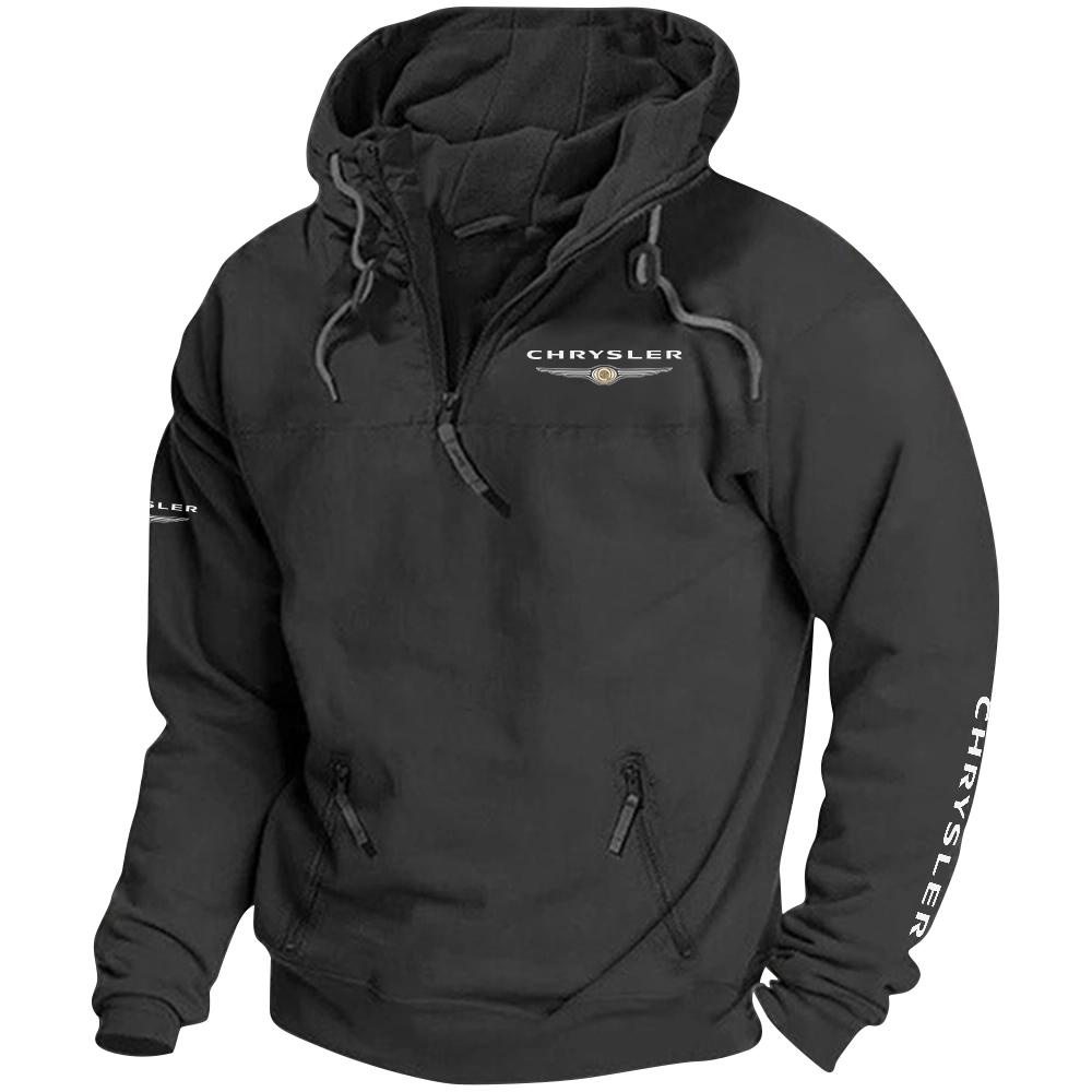 Chrysler Exclusive Logo Tactical Quarterzip Hoodie OUFAH1880819CSZ – Chrysler Hoodie Chrysler Exclusive Logo Tactical Quarterzip Hoodie OUFAH1880819CSZ – Chrysler Hoodie