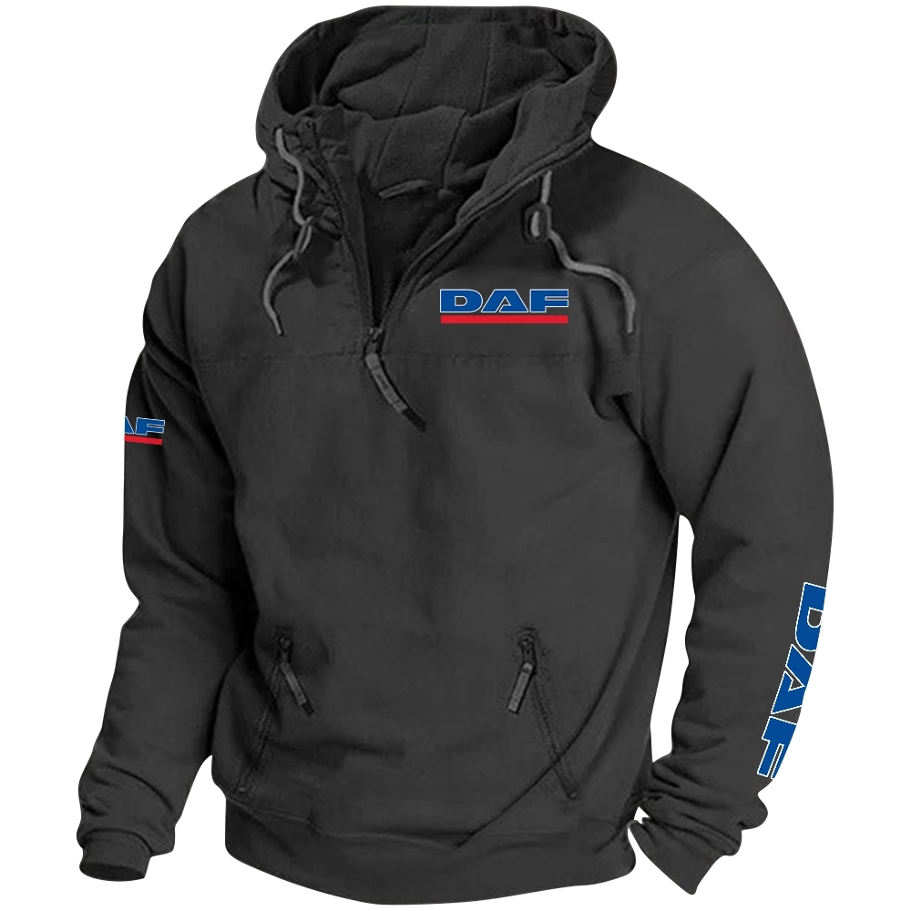 DAF Trucks Exclusive Logo Tactical Quarterzip Hoodie OUFAH1880819DAZ – DAF Trucks Hoodie