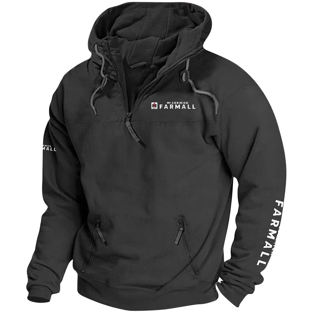 Farmall Exclusive Logo Tactical Quarterzip Hoodie OUFAH1880819FRZ – Farmall Hoodie