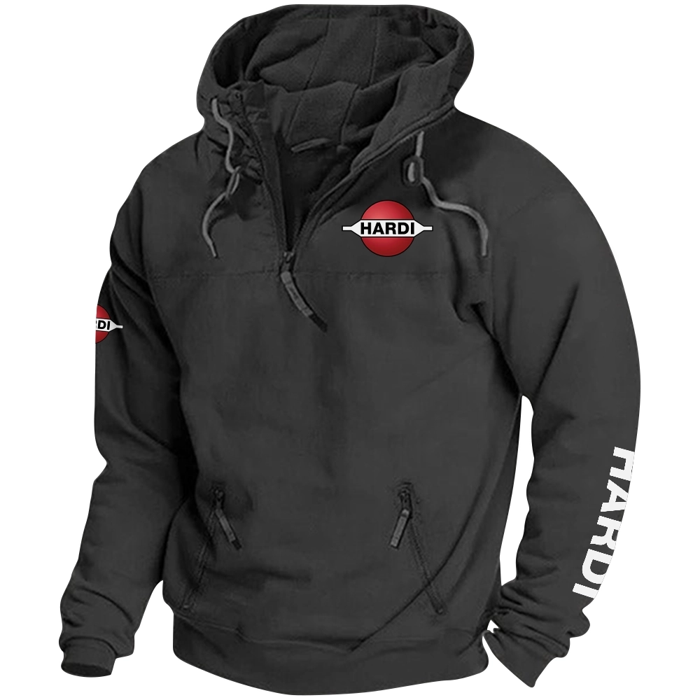 Hardi Exclusive Logo Tactical Quarterzip Hoodie OUFAH1880819HAZ – Hardi Hoodie Hardi Exclusive Logo Tactical Quarterzip Hoodie OUFAH1880819HAZ – Hardi Hoodie