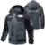 Autocar Exclusive Logo Water Resistant Outdoor Jacket Detachable Hood OUFAV203A0819AOZ – Autocar Jacket
