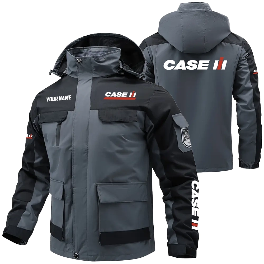 Case IH Exclusive Logo Water Resistant Outdoor Jacket Detachable Hood OUFAV203A0819CIZ – Case IH Jacket