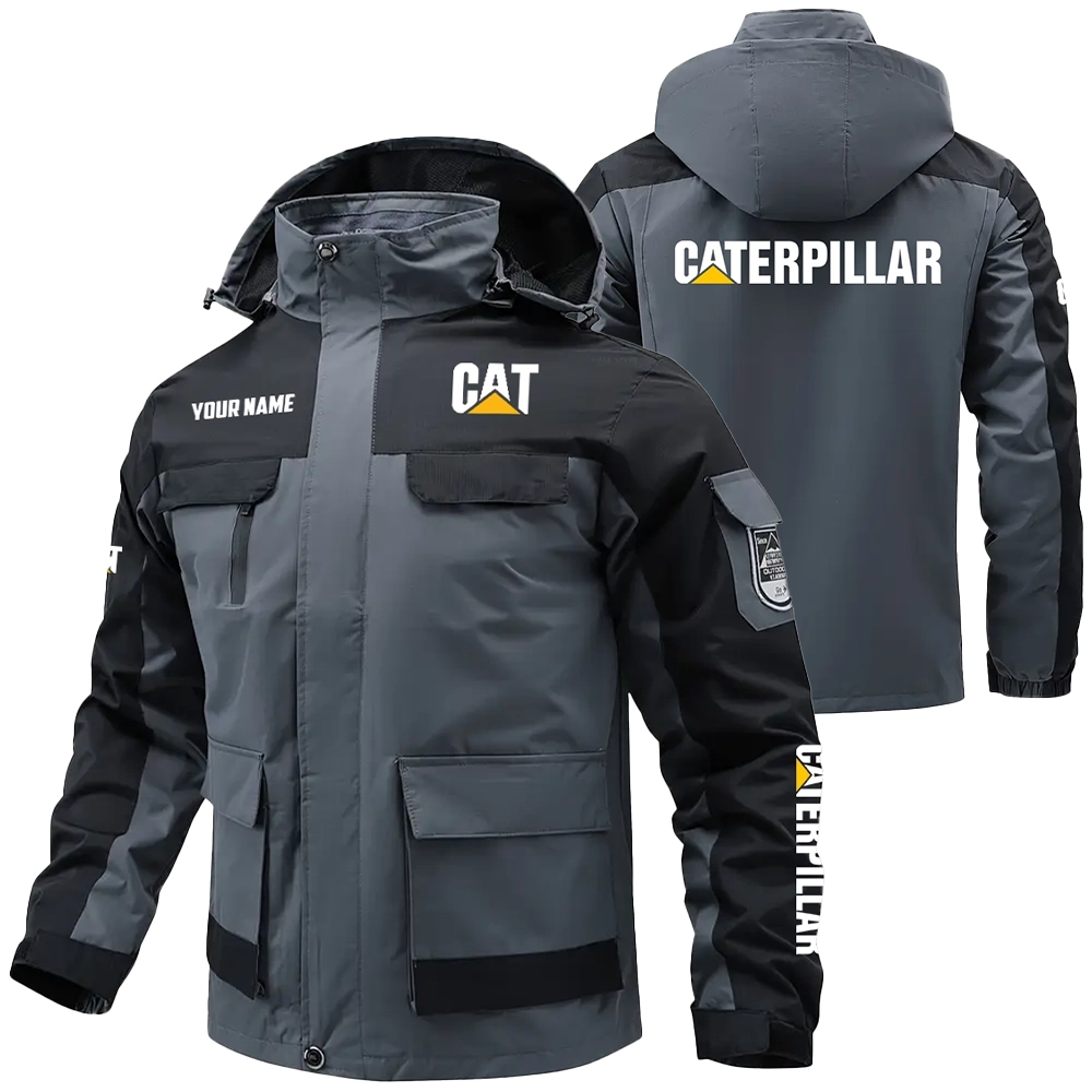 Caterpillar Exclusive Logo Water Resistant Outdoor Jacket Detachable Hood OUFAV203A0819CTZ – Caterpillar Jacket