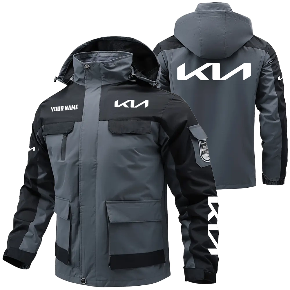 Kia Exclusive Logo Water Resistant Outdoor Jacket Detachable Hood OUFAV203A0819KIAZ – Kia Jacket Kia Exclusive Logo Water Resistant Outdoor Jacket Detachable Hood OUFAV203A0819KIAZ – Kia Jacket