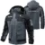 Landini Exclusive Logo Water Resistant Outdoor Jacket Detachable Hood OUFAV203A0819LDZ – Landini Jacket