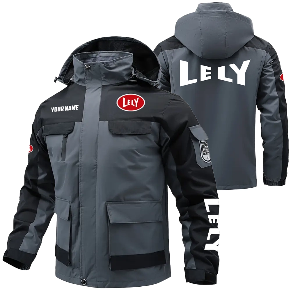 Lely Exclusive Logo Water Resistant Outdoor Jacket Detachable Hood OUFAV203A0819LLZ – Lely Jacket
