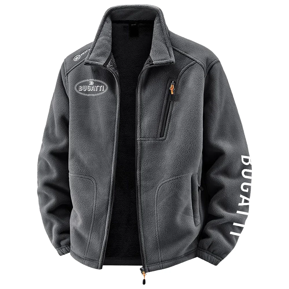 Bugatti Exclusive Logo Plush Fleece JacketOUFAV2090819BGZ – Bugatti Jacket