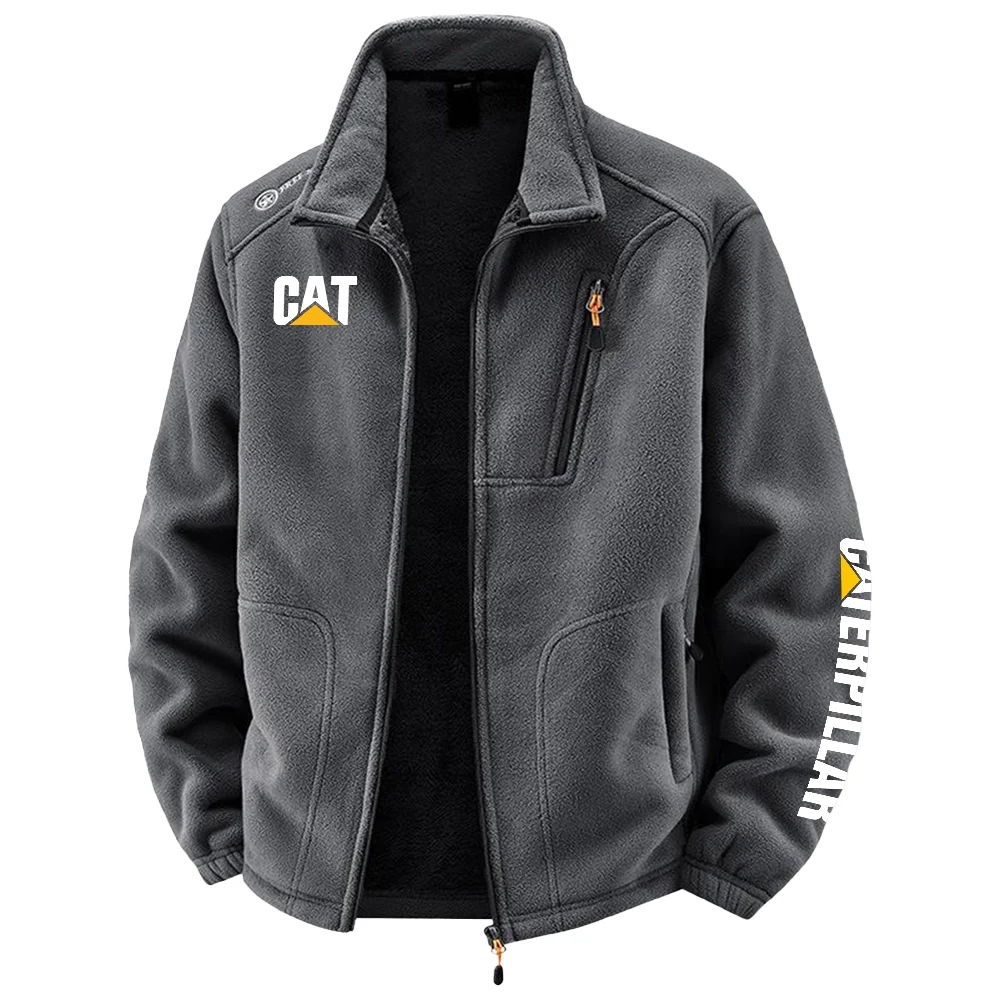 Caterpillar Exclusive Logo Plush Fleece Jacket OUFAV2090819CTZ – Caterpillar Jacket