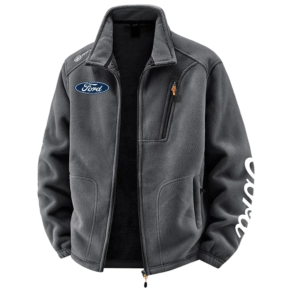Ford Exclusive Logo Plush Fleece JacketOUFAV2090819F1Z – Ford Jacket