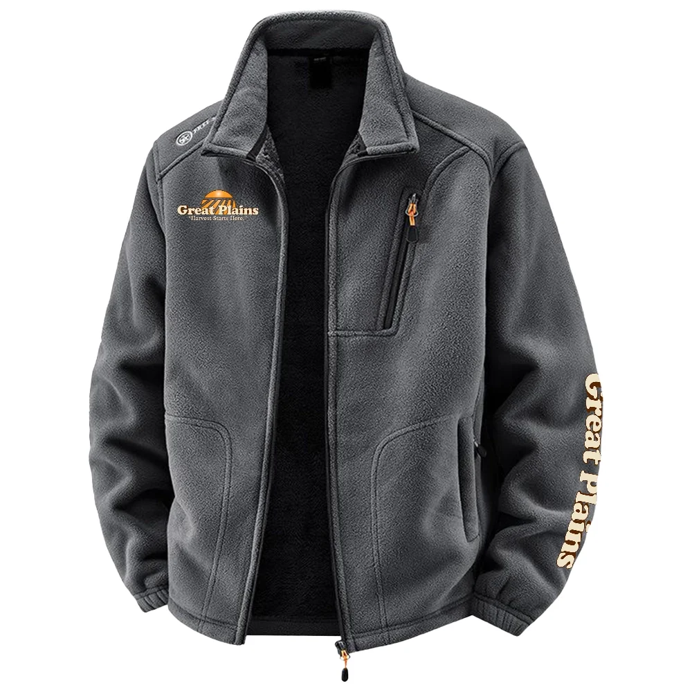 Great Plains Exclusive Logo Plush Fleece Jacket OUFAV2090819GPZ – Great Plains Jacket
