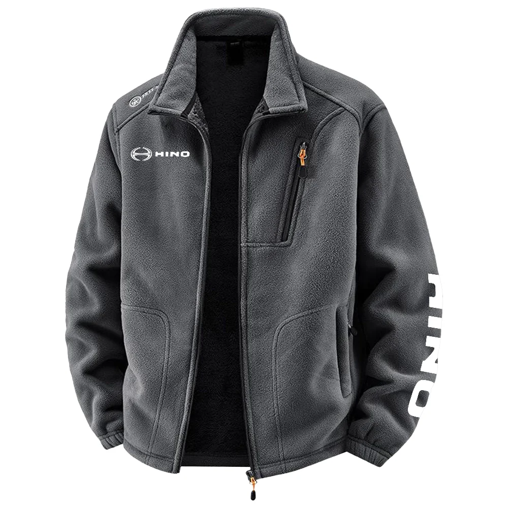 Hino Trucks Exclusive Logo Plush Fleece JacketOUFAV2090819HNZ – Hino Trucks Jacket