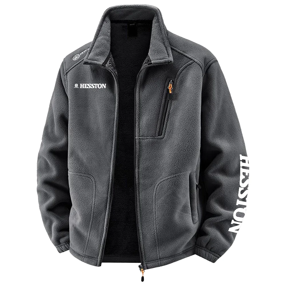 Hesston Exclusive Logo Plush Fleece Jacket OUFAV2090819HTZ – Hesston Jacket