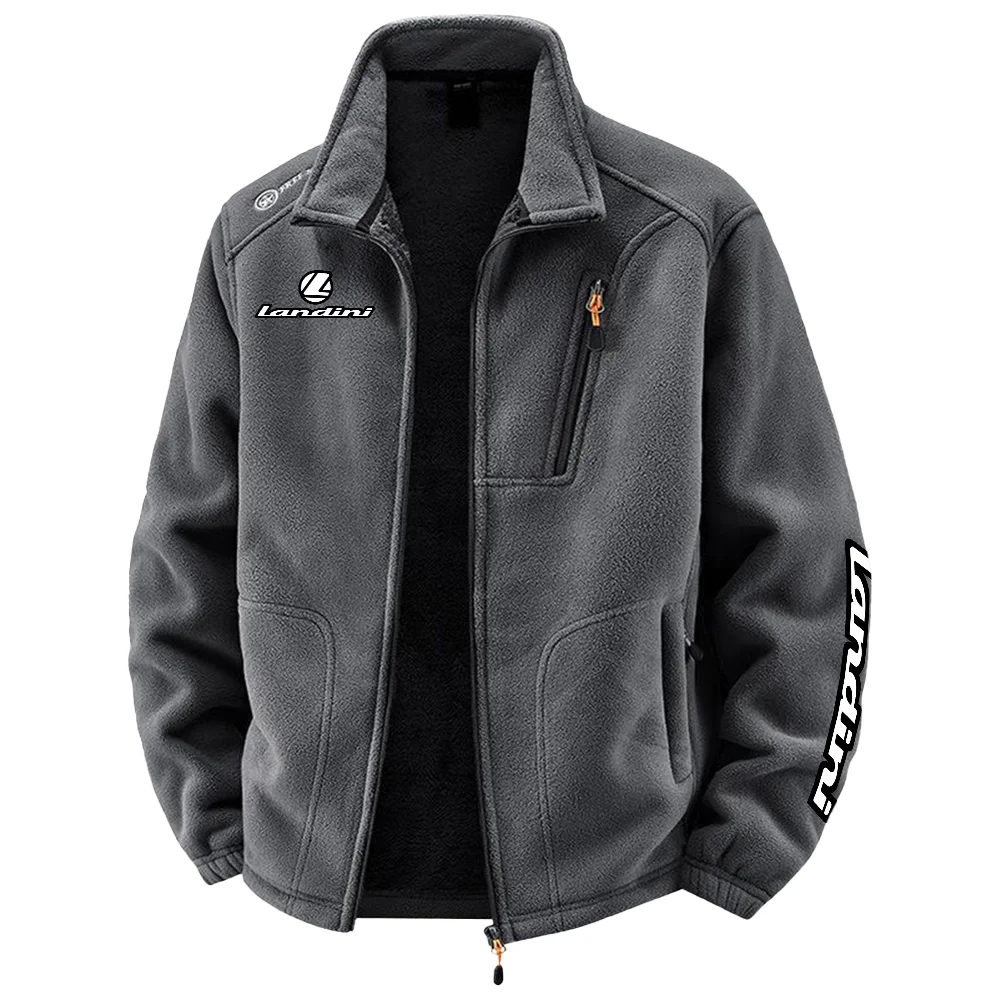 Landini Exclusive Logo Plush Fleece Jacket OUFAV2090819LDZ – Landini Jacket