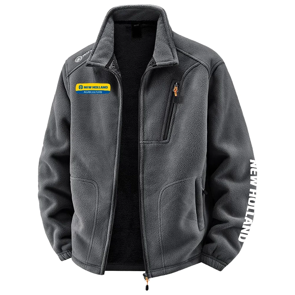 New Holland Exclusive Logo Plush Fleece Jacket OUFAV2090819NHZ – New Holland Jacket