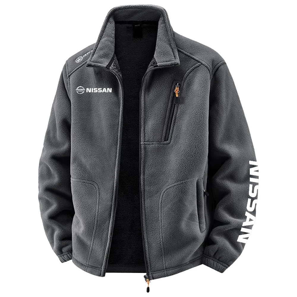 Nissan Exclusive Logo Plush Fleece JacketOUFAV2090819NIZ – Nissan Jacket