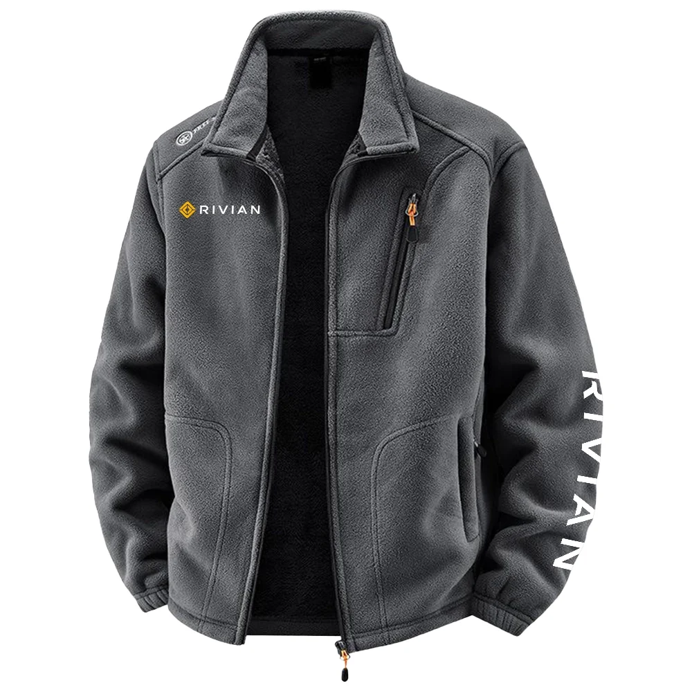 Rivian Exclusive Logo Plush Fleece JacketOUFAV2090819RVZ – Rivian Jacket Rivian Exclusive Logo Plush Fleece JacketOUFAV2090819RVZ – Rivian Jacket