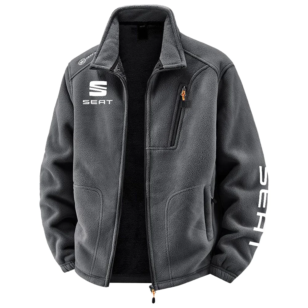 SEAT Cars Exclusive Logo Plush Fleece JacketOUFAV2090819SETZ – SEAT Cars Jacket