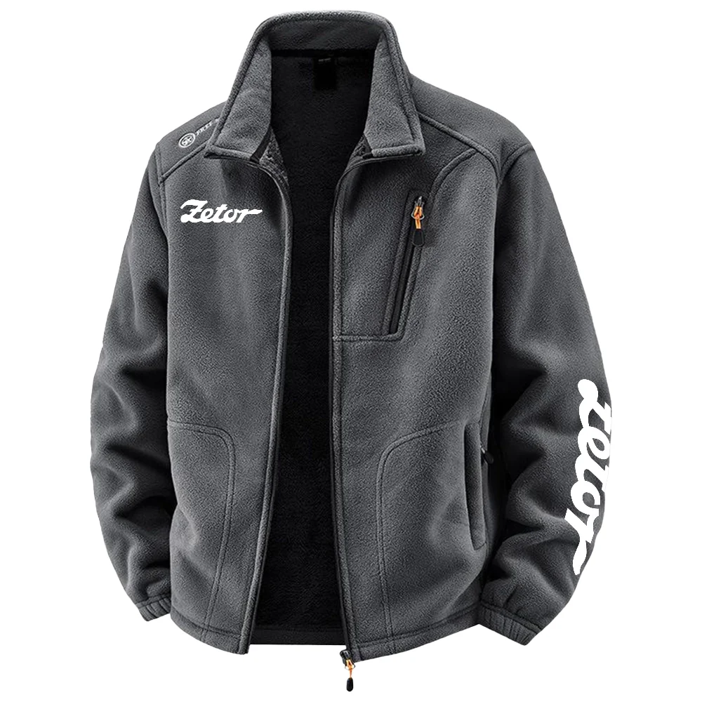 Zetor Exclusive Logo Plush Fleece Jacket OUFAV2090819ZTZ – Zetor Jacket