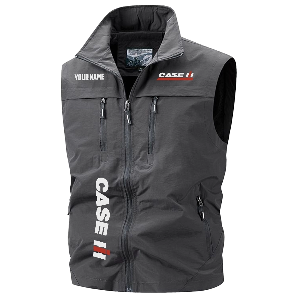Case IH Exclusive Logo Multi-Pocket Sleeveless Vest OUFAV2100819CIZ – Case IH Vest