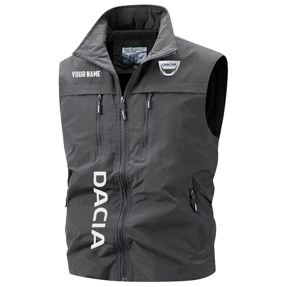 Dacia Exclusive Logo Multi-Pocket Sleeveless Vest OUFAV2100819DACZ – Dacia Vest Dacia Exclusive Logo Multi-Pocket Sleeveless Vest OUFAV2100819DACZ – Dacia Vest