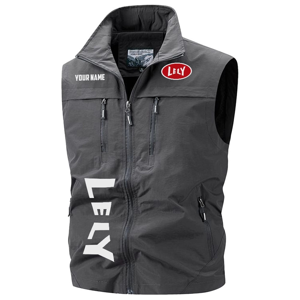 Lely Exclusive Logo Multi-Pocket Sleeveless Vest OUFAV2100819LLZ – Lely Vest