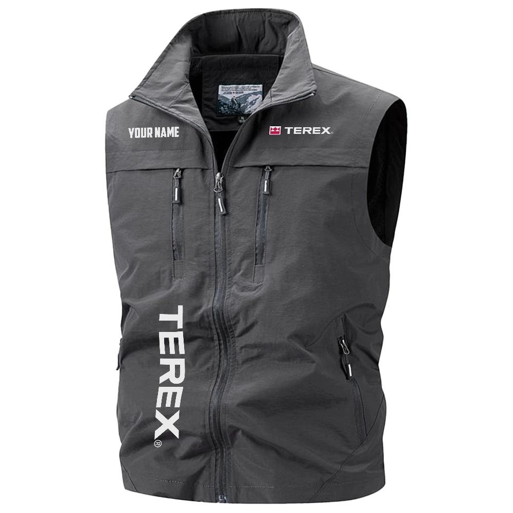 Terex Exclusive Logo Multi-Pocket Sleeveless Vest OUFAV2100819TXZ – Terex Vest