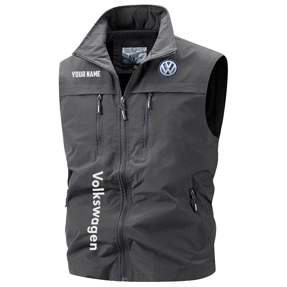 Volkswagen Exclusive Logo Multi-Pocket Sleeveless Vest OUFAV2100819VWZ – Volkswagen Vest Volkswagen Exclusive Logo Multi-Pocket Sleeveless Vest OUFAV2100819VWZ – Volkswagen Vest