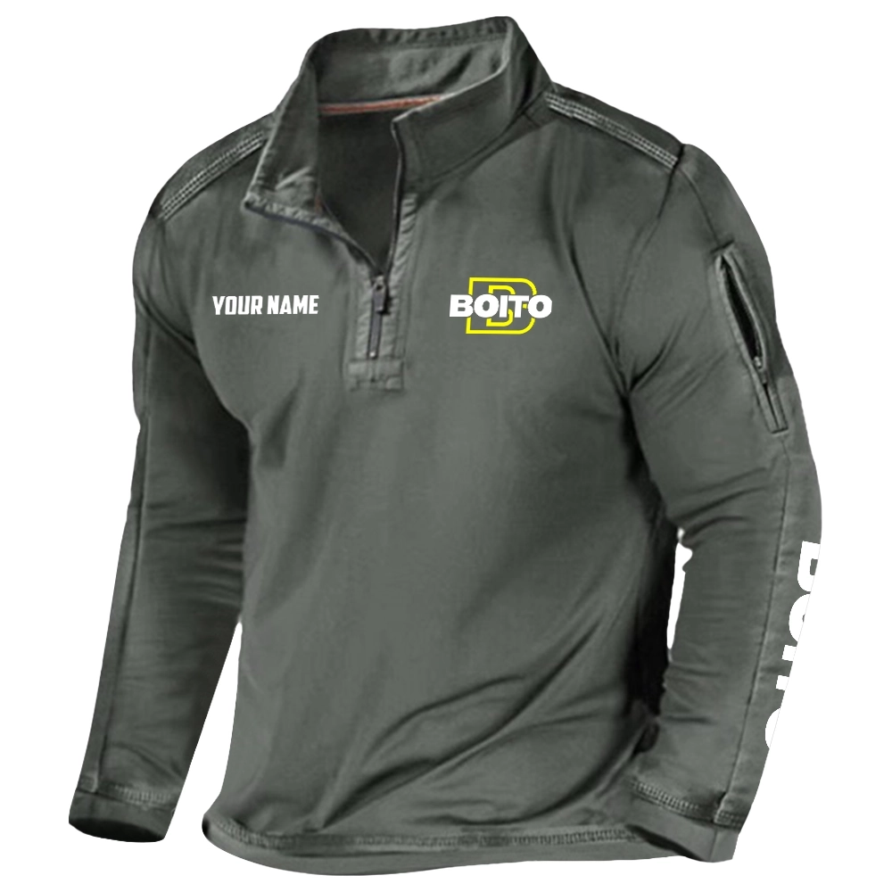E.R. Amantino Exclusive Logo Tactical Outdoor Sweatshirt OUHUH1300815ERZ – E.R. Amantino Sweatshirt