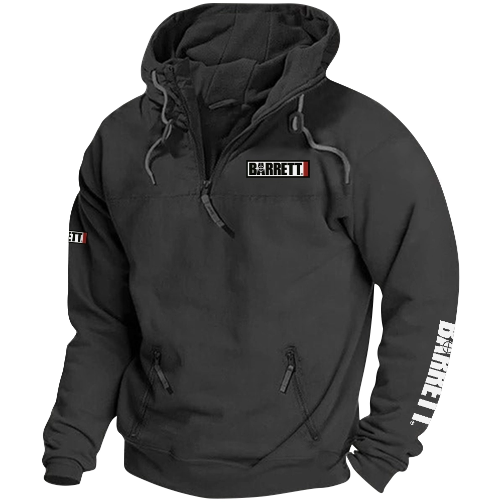 Barrett Exclusive Logo Tactical Quarterzip Hoodie OUHUH1880815BTZ – Barrett Hoodie Barrett Exclusive Logo Tactical Quarterzip Hoodie OUHUH1880815BTZ – Barrett Hoodie