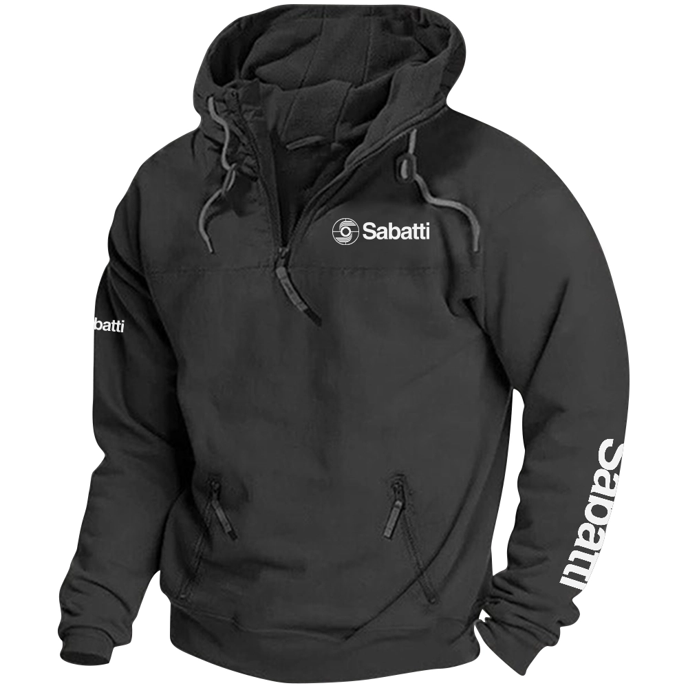 Sabatti Exclusive Logo Tactical Quarterzip Hoodie OUHUH1880815SBZ – Sabatti Hoodie