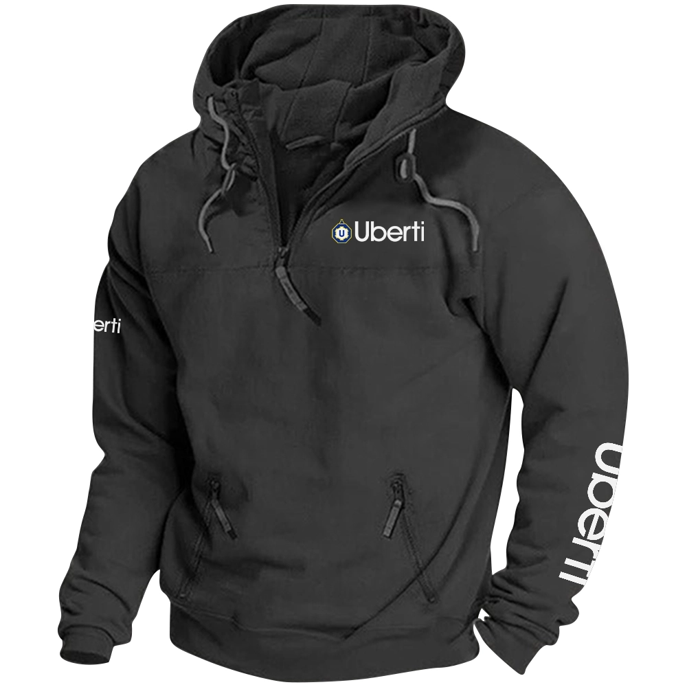 Uberti Exclusive Logo Tactical Quarterzip Hoodie OUHUH1880815UBZ – Uberti Hoodie Uberti Exclusive Logo Tactical Quarterzip Hoodie OUHUH1880815UBZ – Uberti Hoodie