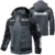 Benelli Exclusive Logo Water Resistant Outdoor Jacket Detachable Hood OUHUV203A0815BLZ – Benelli Jacket