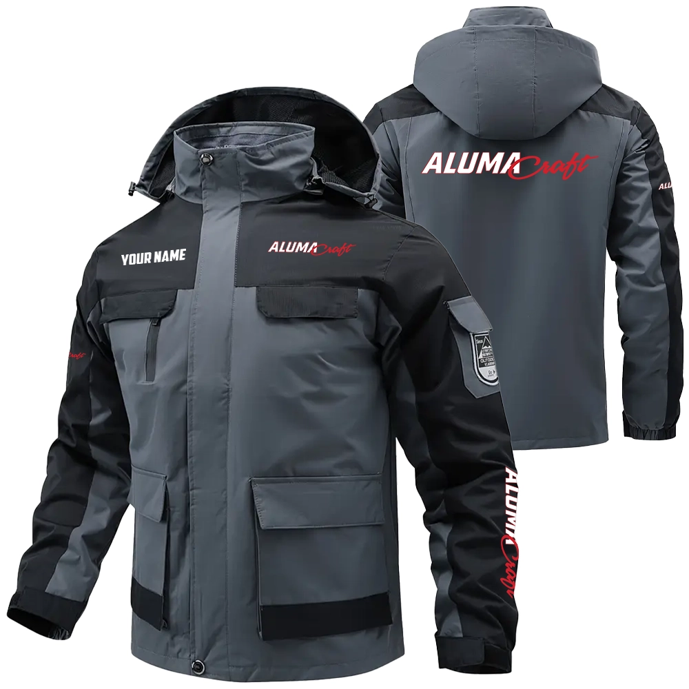 Alumacraft Exclusive Logo Water Resistant Outdoor Jacket Detachable Hood TTFSV2030819ACZ – Alumacraft Jacket